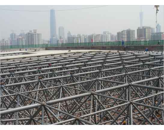 常州新建铁路干线广州调度网架工程